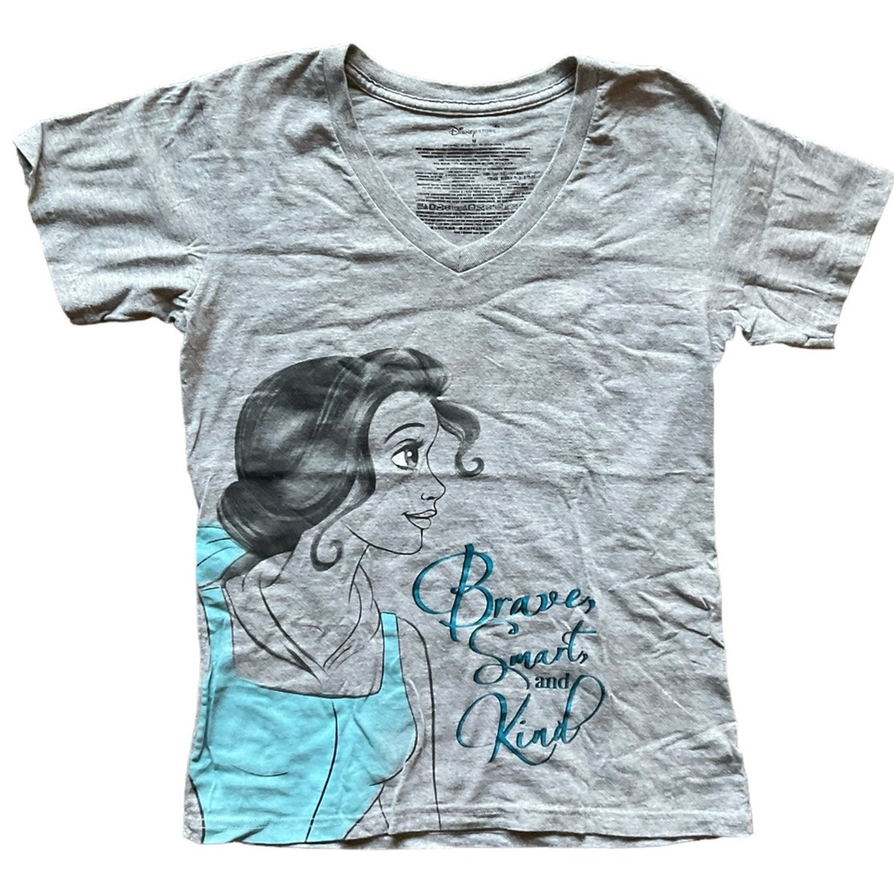 Disney Princess Belle Short Sleeve Shirt Size Medium
